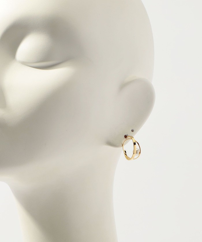 januka パールフープ スモールピアス