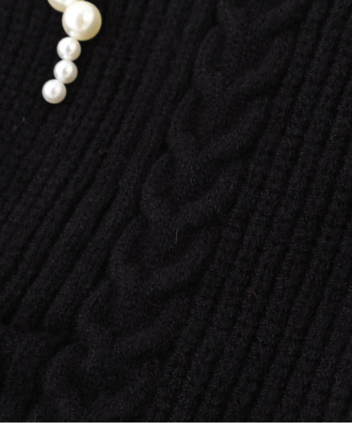 ◇パールツキケーブルニット(505337784) | ジル バイ ジル