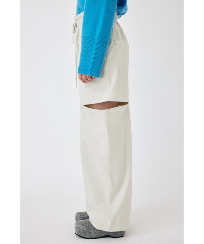 DOUBLE WAIST UTILITY パンツ MOUSSY | DOUBLE WAIST UTILITY パンツ (パンツ ) |SHEL'TTER