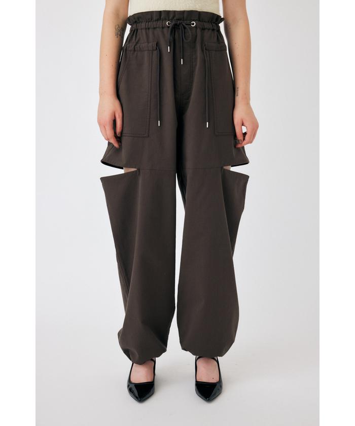 DOUBLE WAIST UTILITY パンツ MOUSSY | DOUBLE WAIST UTILITY パンツ (パンツ ) |SHEL'TTER