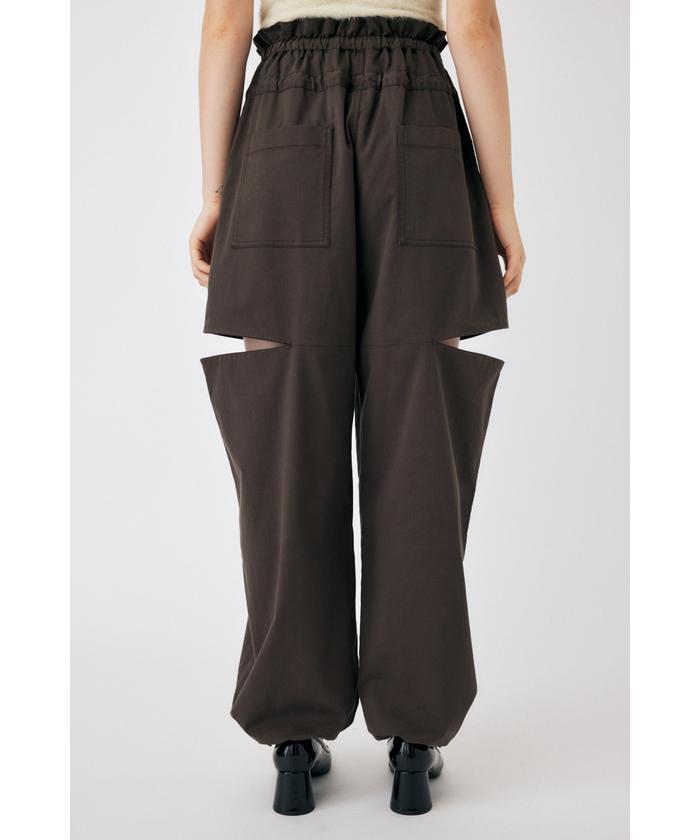 パンツ moussy double waste UTILITY pants セール 50%OFF】DOUBLE WAIST UTILITY パンツ(505683829