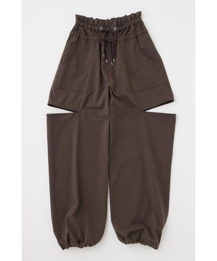 DOUBLE WAIST UTILITY パンツ MOUSSY（マウジー）の「DOUBLE WAIST UTILITY パンツ（その他