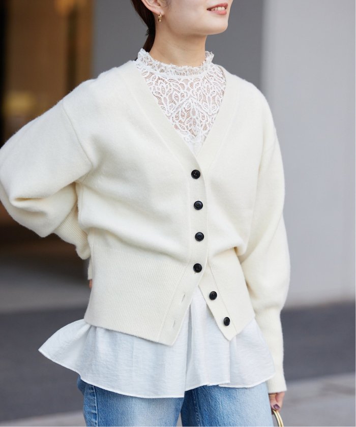 レースコンビシアーブラウス(505684197) | イエナ(IENA) - d fashion