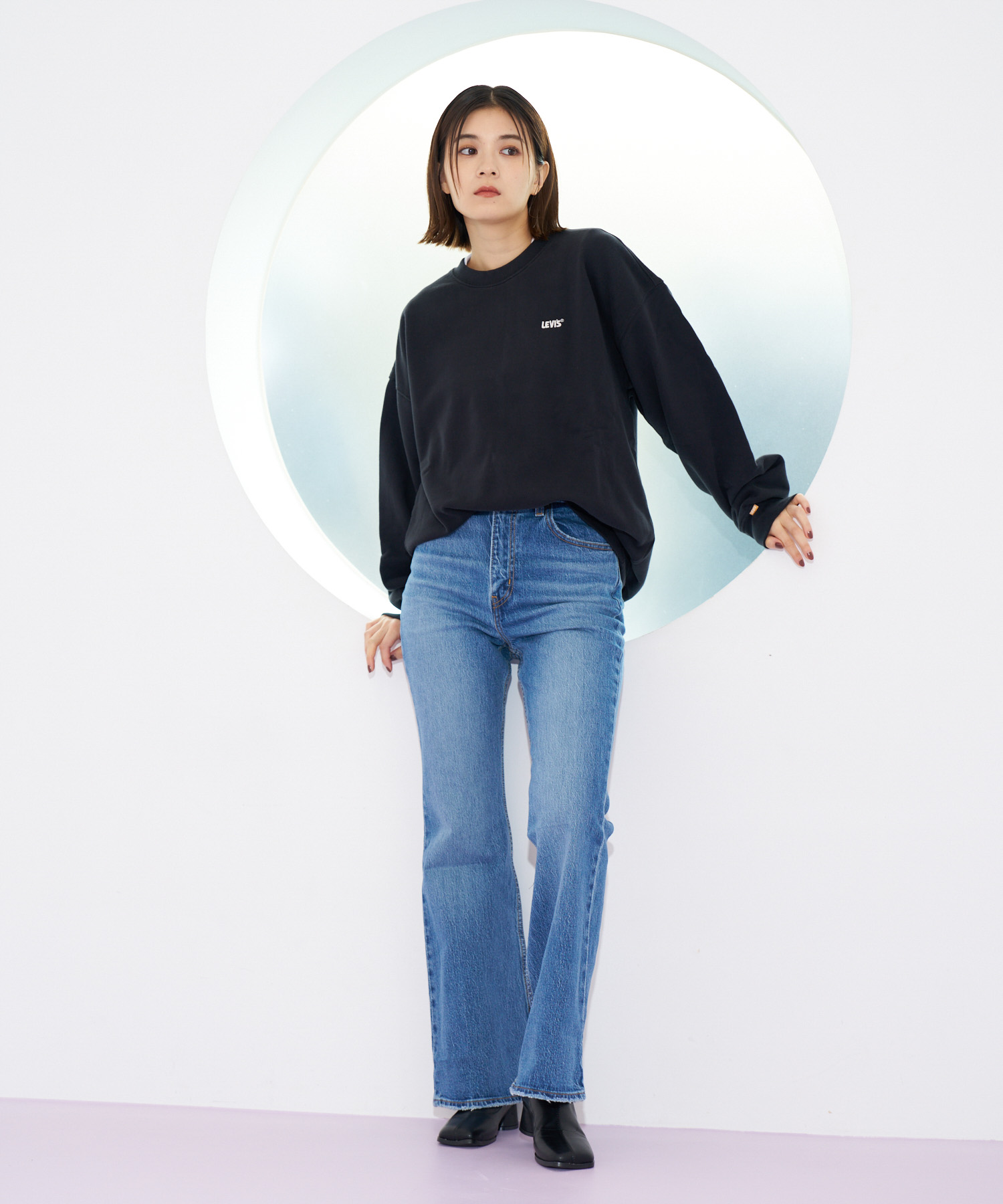 楽天 送料無料にならない セール 50%OFF】70S HIGH フレア インディゴ SONOMA WALKS Pants