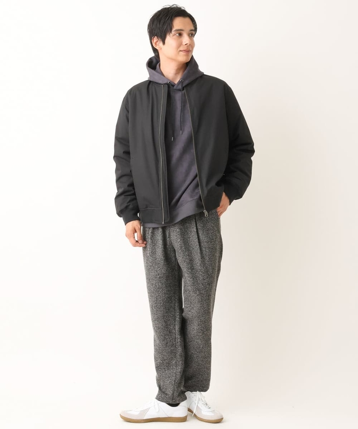 セール】【新作/S-XXL】フェイクスエードプルオーバーパーカー