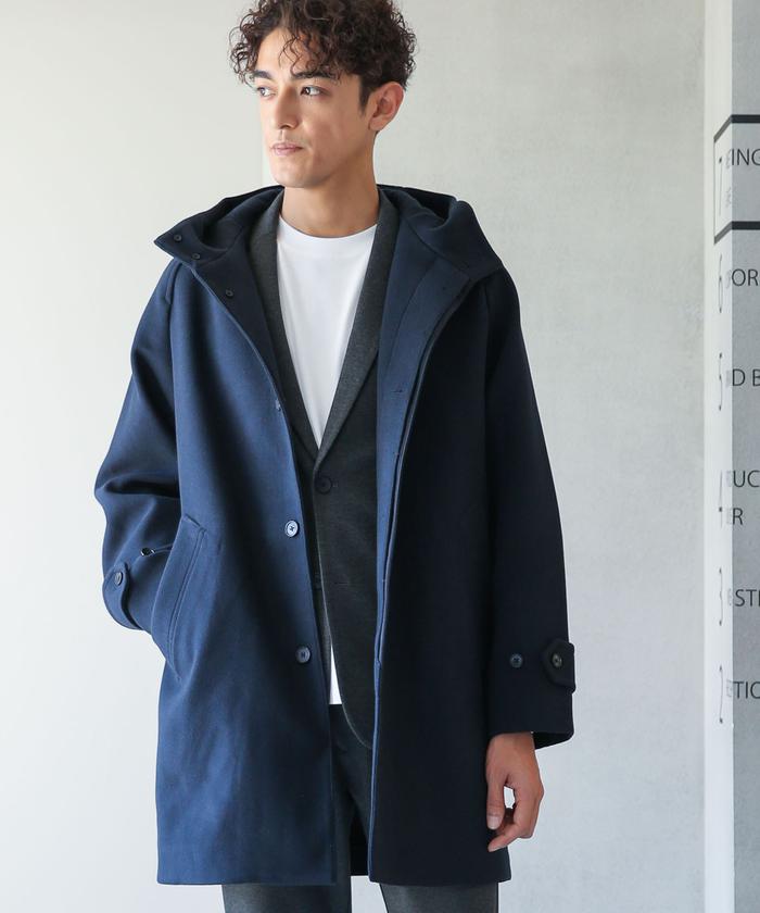UNIVERSAL PRODUCTS フーデットコート UNIQLO - ユニクロU フーデットコート Sの通販 by いもむし's