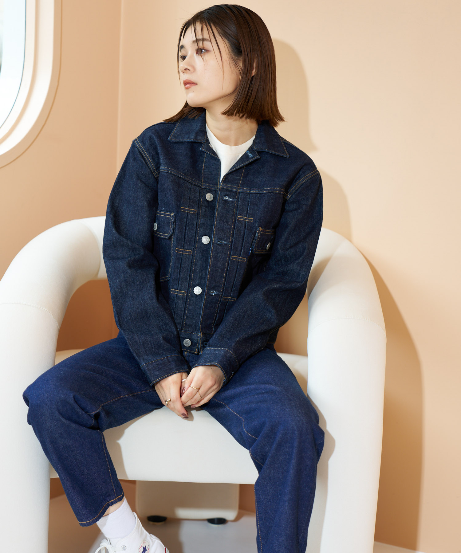 Levi's/リーバイス TYPE II トラッカージャケット ダーク