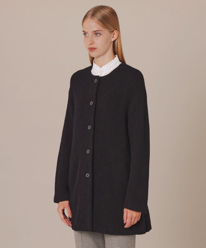 【美品】MACKINTOSH LONDON ダブルフェイスニットアウター 38 MACKINTOSH LONDON（マッキントッシュ ロンドン）の「ダブル