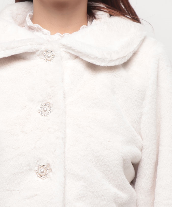 セール 40%OFF】イング INGNI エコファークロップド丈ビジュー