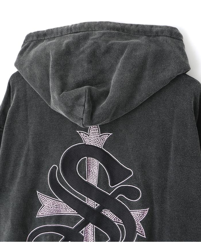 SUPPLIER/サプライヤー/Exclusive Cross Zip Hoodie Pink SUPPLIER/サプライヤー/Exclusive Cross Zip Hoodie Pink