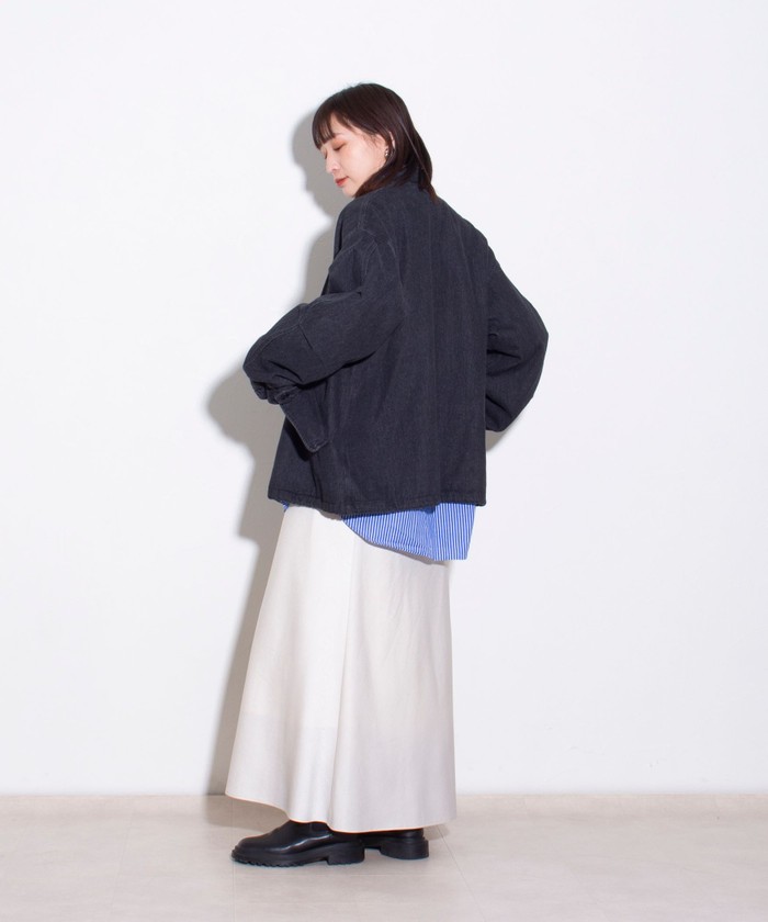 セール】【限定展開】denim ショートモッズコート M65