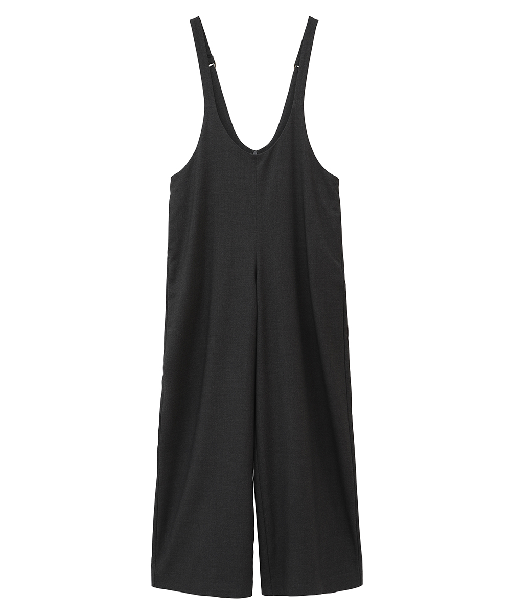 極美品　CLANEクラネ2024COCOON SALOPETTE PANTS CLANE（クラネ）の「COCOON SALOPETTE PANTS（サロペット