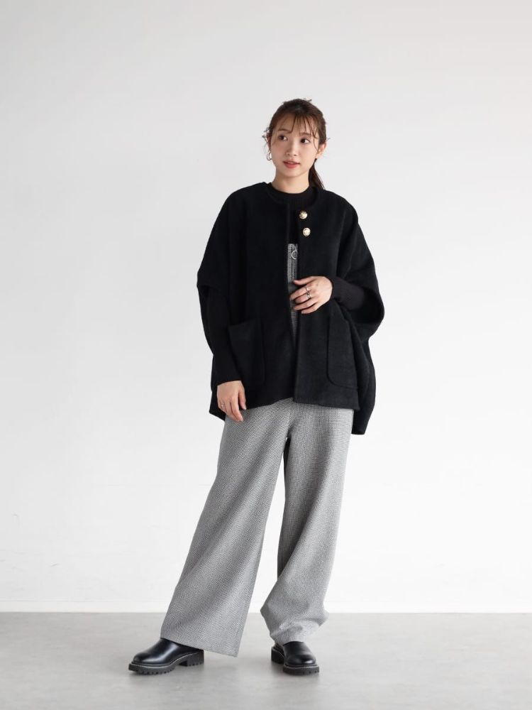 セール 20%OFF】ヴァン Vin ウールライクドルマンコート セール 20%OFF】ヴァン Vin ウールライクドルマンコート
