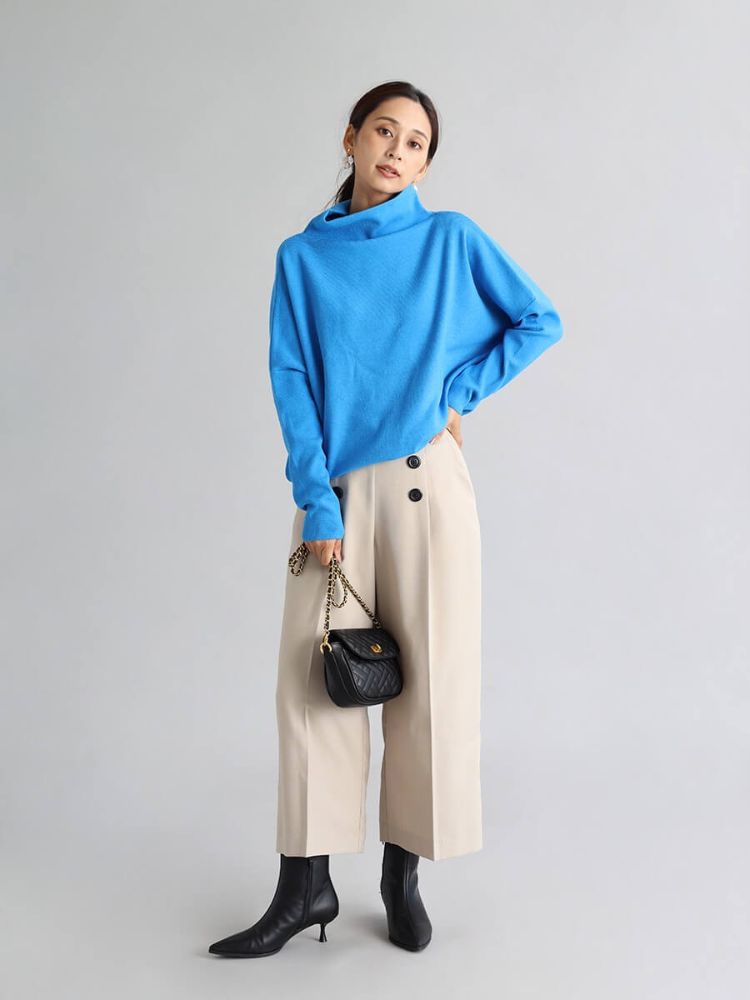 専用14000円新品フェンネル　ボトルネックニット　YAMADAYA クーポン】【セール 28%OFF】フェンネル FENNEL アシンメトリー
