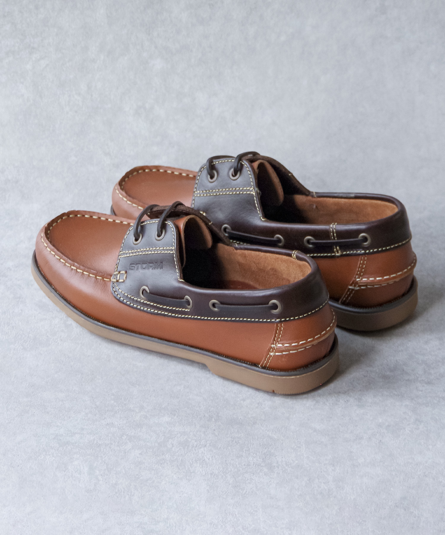 【美品】ストーム STORM デッキシューズ 26.5 STORM デッキシューズ STORM（ストーム） / レザー 150E ROD
