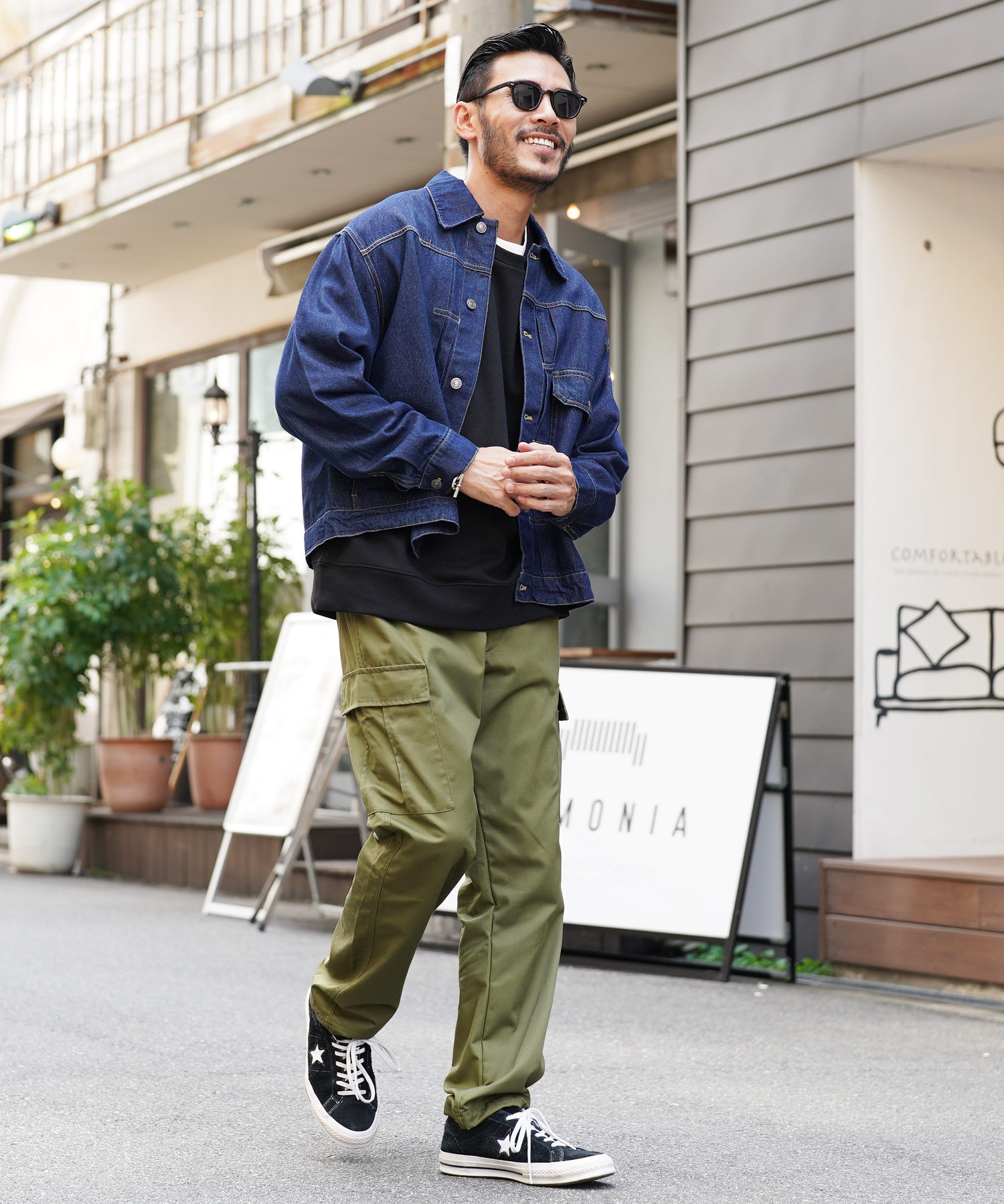 ジギーズショップ JIGGYS SHOP TCツイル バックシャーリング ジギーズショップ JIGGYS SHOP TCツイル バックシャーリング