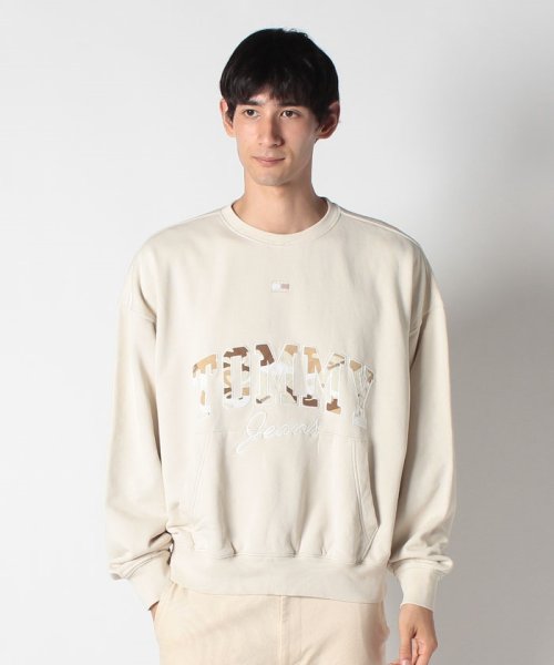 セール】トミージーンズ TOMMY JEANS オールオーバーカレッジスケート 