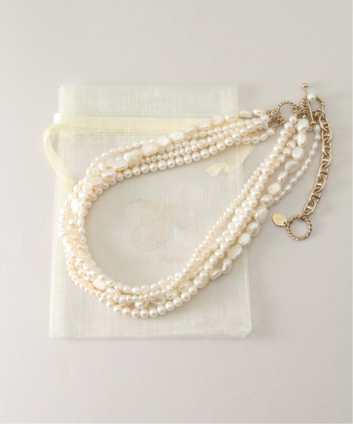 追加》【Junco Paris/ジュンコパリ】別注 淡水パール 5連