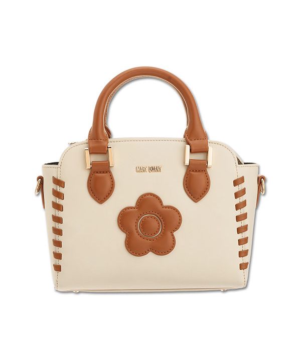 新品　MARY QUANT マリークワント　デイジー柄レース　トートバッグ MARY QUANT（マリークワント）の「デイジーレーススカラップ