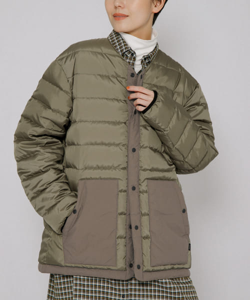 ALリバーシブルダウンカーディガン(505689599) | EKAL(EKAL) - d fashion