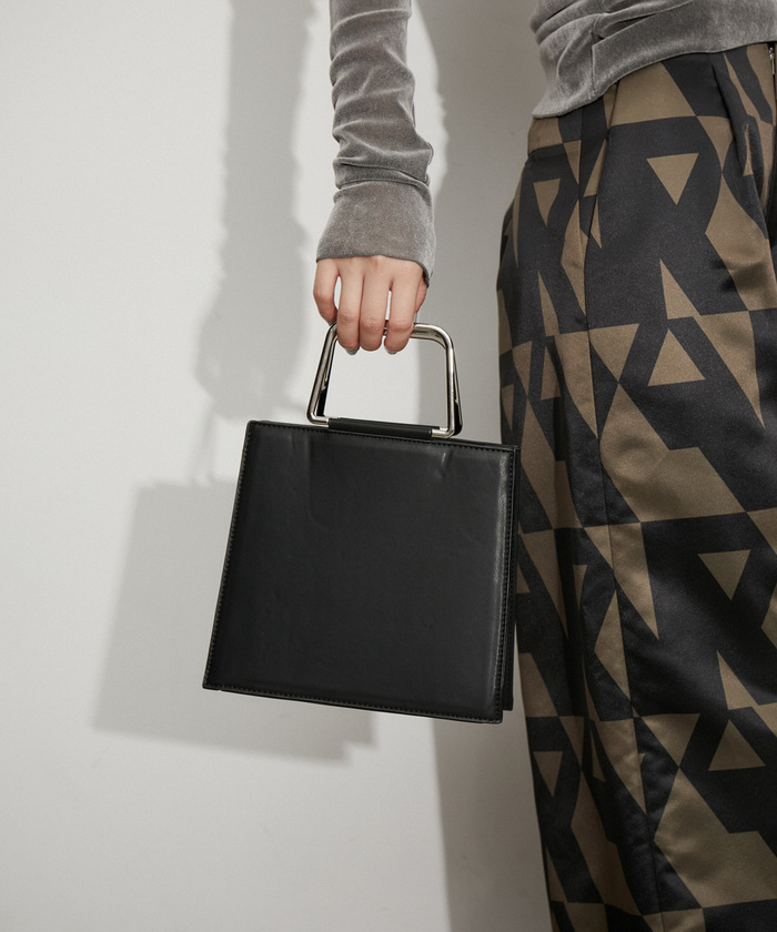 セール 40%OFF】【2WAY】メタルハンドルバッグ(505689737
