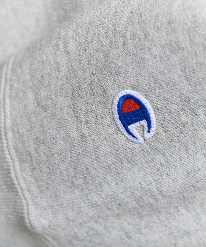 別注】<Champion>裏起毛リバースウィーブ ラグランスウェット