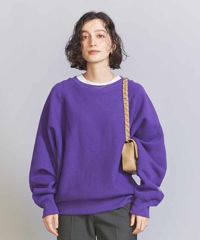 acne studios ライトパープル フード付きスウェット 裏起毛 パーカー