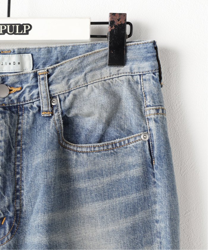 JIEDA / ジエダ】DAMAGE LOOSE FIT DENIM(505692051) | パルプ