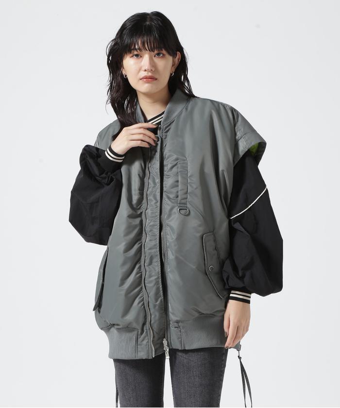 MAISON SPECIAL/メゾンスペシャル/Reversible Nylon MA-1 MAISON SPECIAL/メゾンスペシャル/Reversible Nylon MA-1