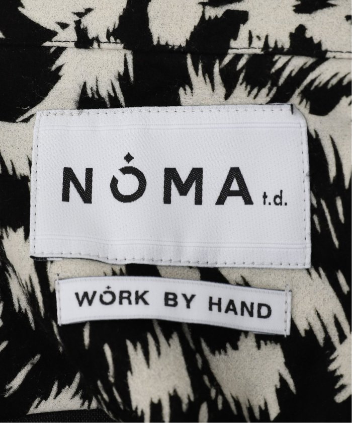 NOMA t.d. / ノーマ ティーディー】Flannel Open Collar Shirt