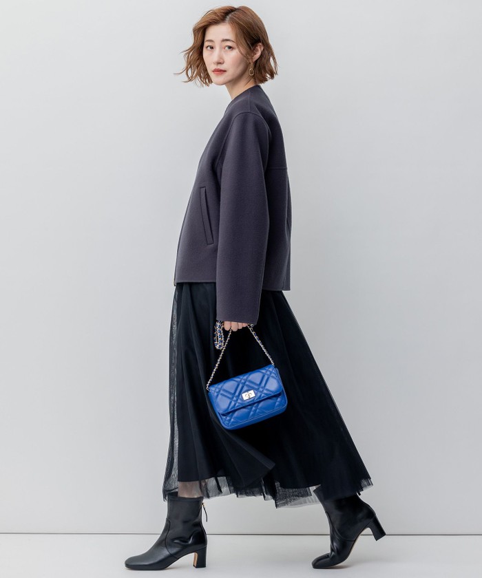 イエナラブークル　ドスキンウールミリタリー　ショートブルゾン セール 30%OFF】ウールリバー ショート ブルゾン(505685087