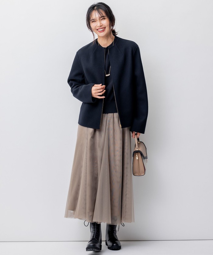 セール 30%OFF】ウールリバー ショート ブルゾン(505685087