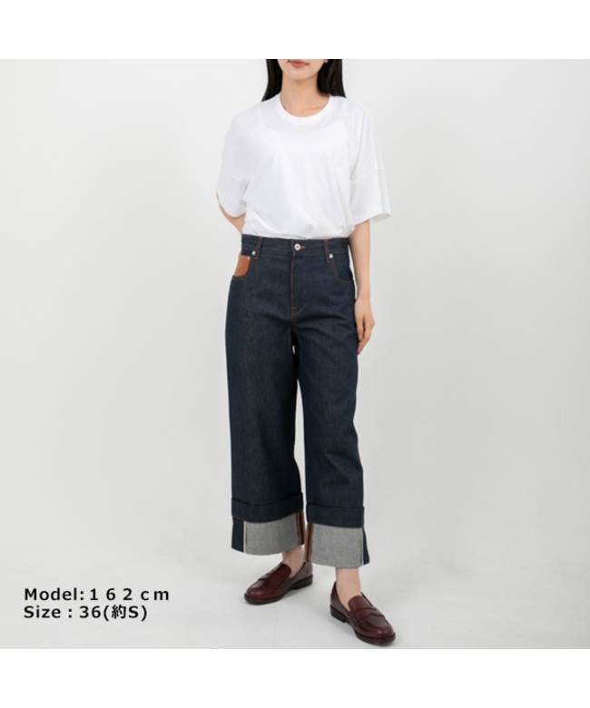 ロエベ LOEWE デニム ジーンズ フィッシャーマンジーンズ ロエベ LOEWE デニム ジーンズ フィッシャーマンジーンズ