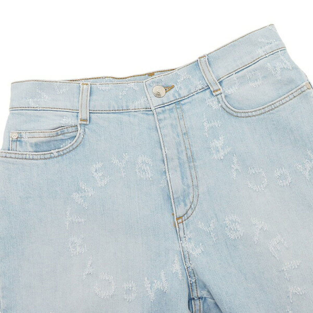 STELLA McCARTNEY ロゴテープデニム M STELLA McCARTNEY ロゴテープデニム M