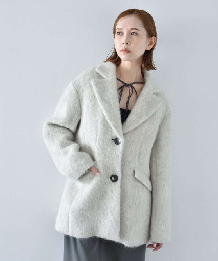 CODE A | waist shape shaggy coat(505702212) | ドレステリア