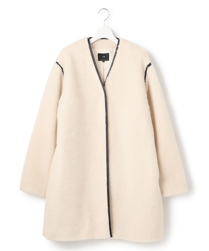 テディボア ロング アウター(505702981) | 23区(NIJYUSANKU) - d fashion