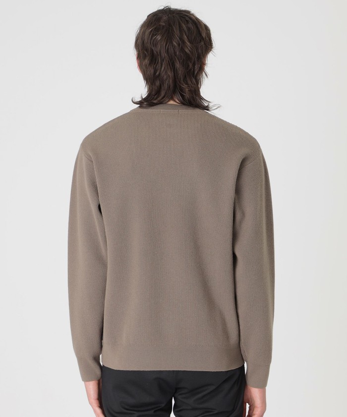 クレストブリッジチェックパッチワークニット(505636957) | BLACK
