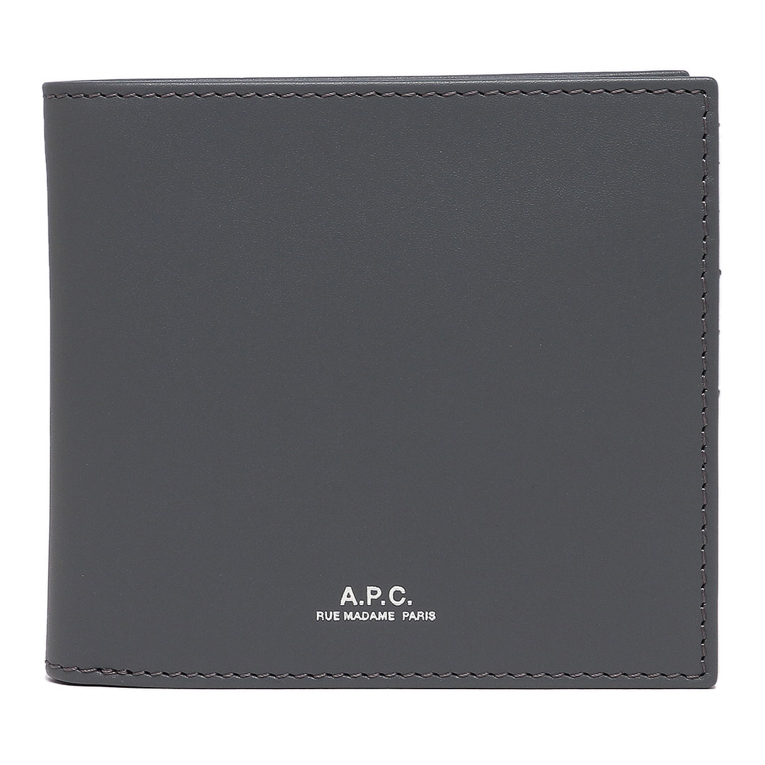 アーペーセー A.P.C. 二つ折り財布 グレー メンズ APC H63340 PXAWV IAC(505700059) | アーペーセー(A.P.C.)  - d fashion