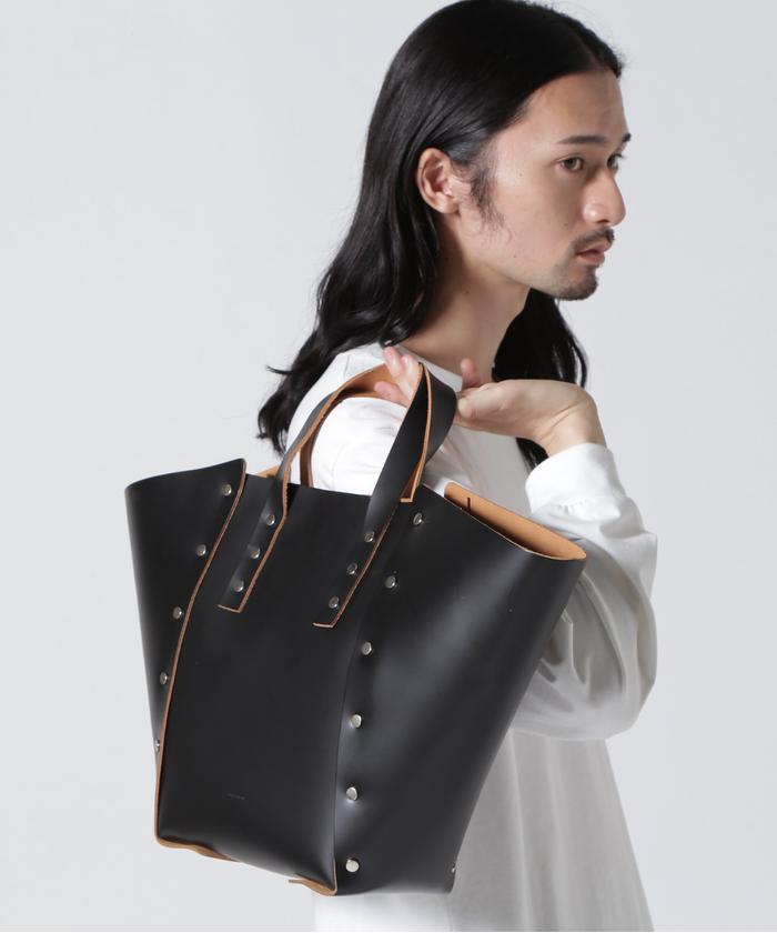 【美品】Hender Scheme assemble hand bag S Hender Scheme (エンダースキーマ) assemble hand bag wide S