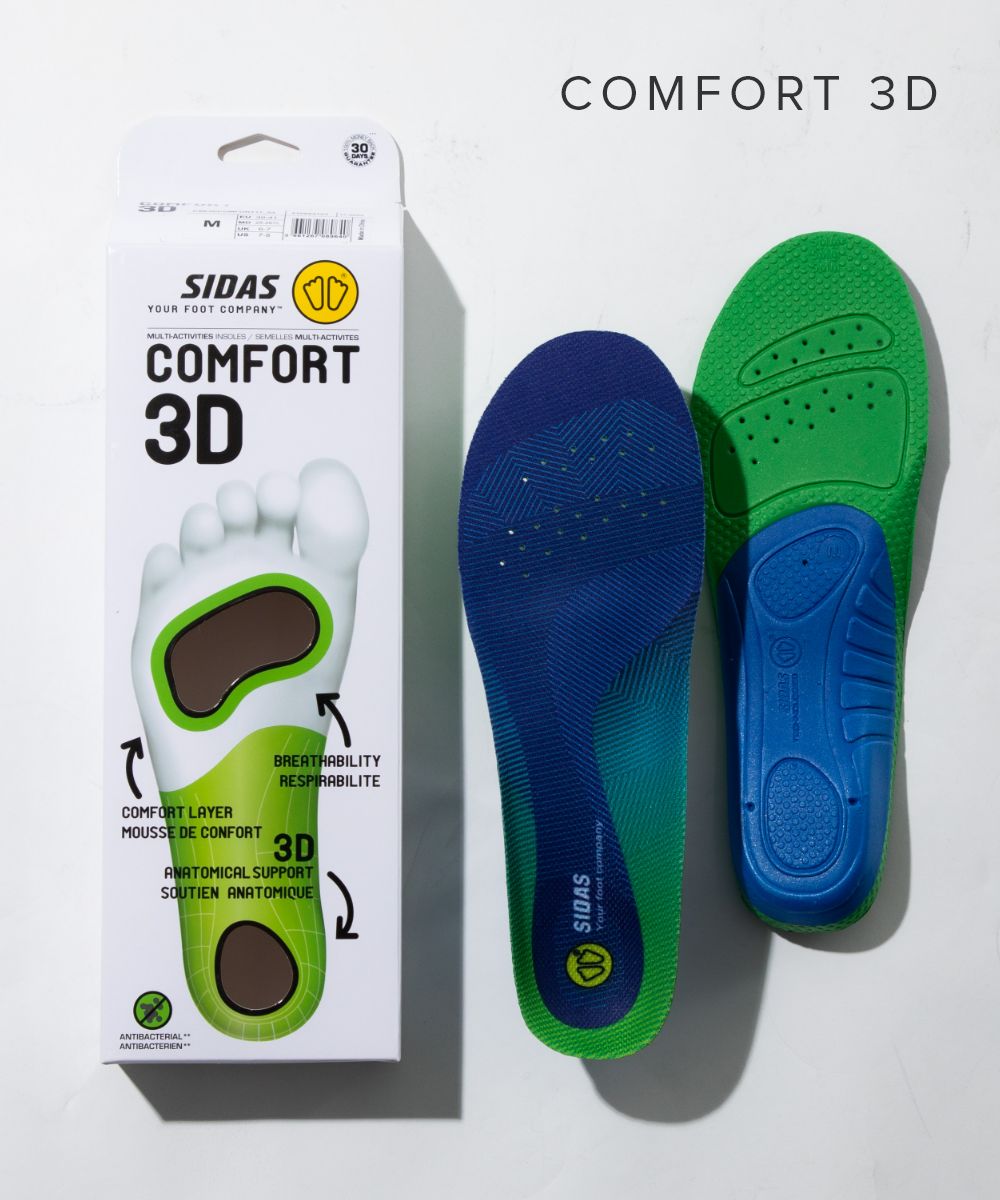 シダス SIDAS シダス SIDAS COMFORT 3D インソール メンズ