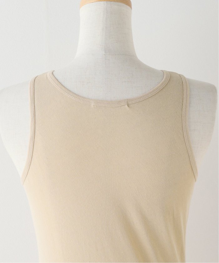 新品タグ付Plage Cotton Linen Sheer タンクトップ　グレー 新品タグ付Plage Cotton Linen Sheer タンクトップグレー