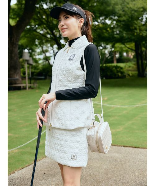 セルフォードゴルフ　ゴルフウェア　セルフォード　バックペプラムプルオーバー CELFORD GOLF 2023 Spring Summer Debut | セルフォード