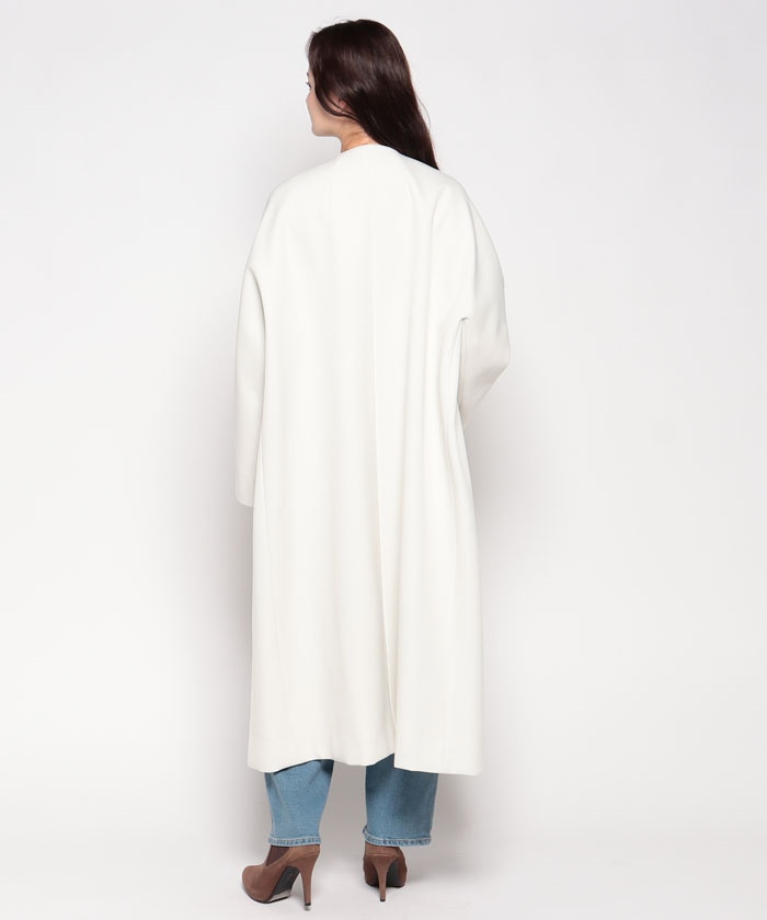 セール 50%OFF】ルーニィ LOUNIE ノーカラーロングコート セール 50%OFF】ルーニィ LOUNIE ノーカラーロングコート