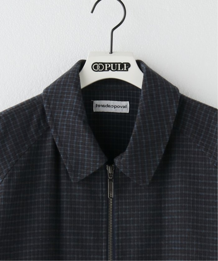 CABARET POVAL / キャバレーポバール】FLANNEL STAIN SHIRT