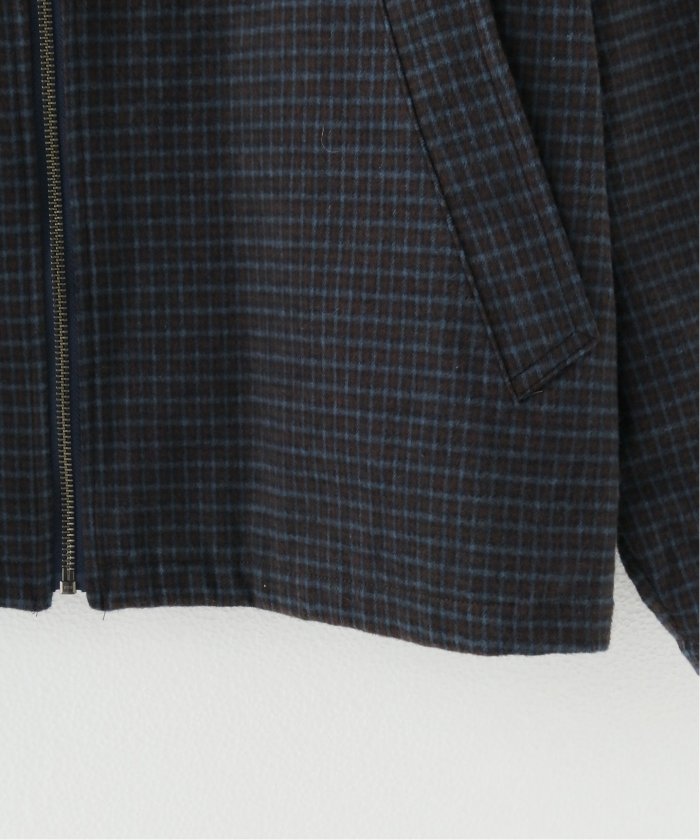 ジャケット・アウター Cabaret Poval FLANNEL STAIN SHIRT CABARET POVAL / キャバレーポバール】FLANNEL STAIN SHIRT