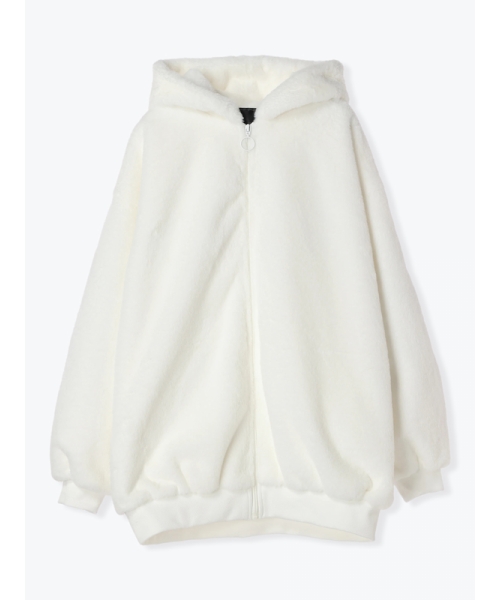 セール 70%OFF】ユニセックスバックロゴファーブルゾン セール 70%OFF】ユニセックスバックロゴファーブルゾン