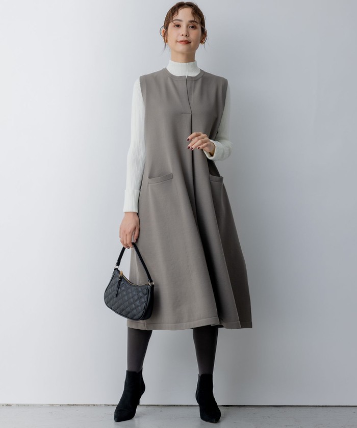 セール 30%OFF】【WEB限定・2SET】ニットジャンスカセット