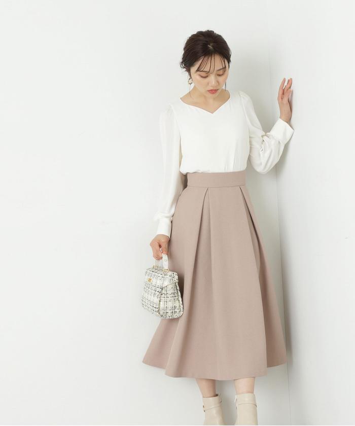 セール 30%OFF】ハートカットカフスパールブラウス(505469718
