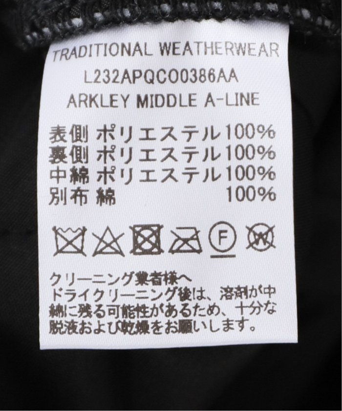 セール 30%OFF】【TRADITIONAL WEATHERWEAR】ARKLEY MIDDLE A－LINE