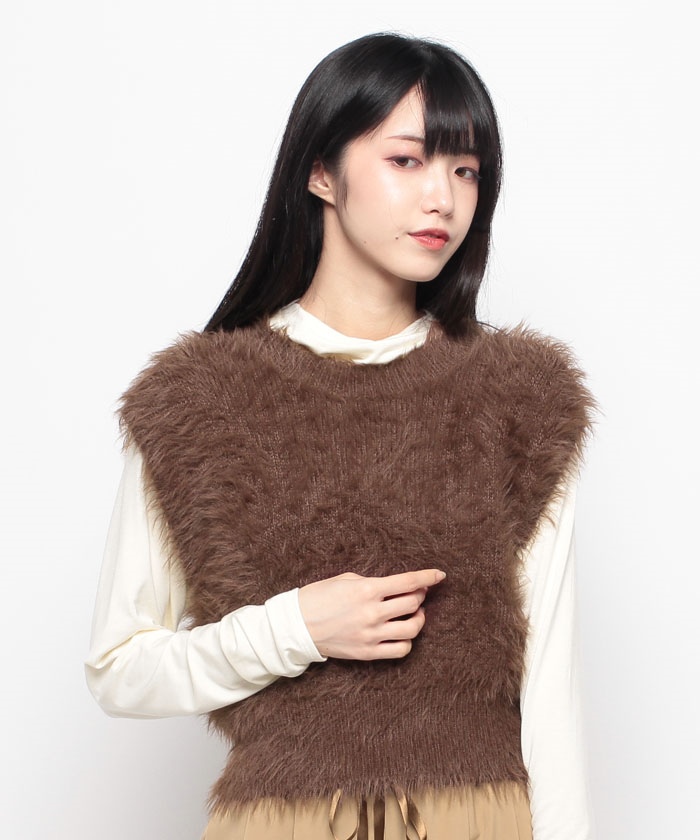 ノースリーブニットプルオーバー｜LOUNIE（ルーニィ）公式サイト